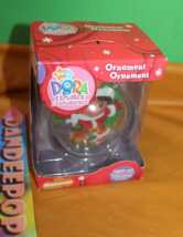 American Greetings Nickelodeon Dora Light Up Christmas Holiday Ball Orna... - $17.81
