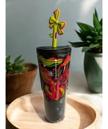 Starbucks 2023 Christmas Holiday Venti Tumbler w/Silicone Bow Straw Topp... - $501.11 MXN