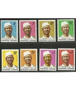 SIERRA LEONE 1972 V.F. MNH OG Stamps Set Scott #  424/434 CV 5.80 $ Pres... - £1.68 GBP