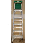 Werner 6 ft. Aluminum Step Ladder - 225 lb. Load Capacity, Type II Max Load - $1,491.01 MXN