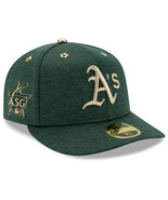 New Era Oakland A&#39;s 59Fifty 2017 All-Star Game Fitted Hat Heather Green ... - £25.85 GBP