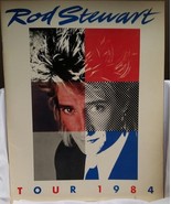 ROD STEWART - TOUR 1984 VINTAGE CONCERT PROGRAM BOOK - VG+ CONDITION - $15.00