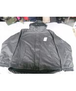 FREE COUNTRY BLACK STYLE 518-2305 WET RAIN WEATHER FULL ZIP WINDBREAKER ... - $47.65 CAD