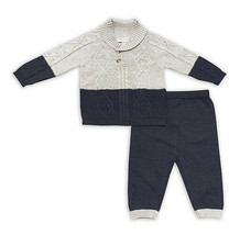 Clasix Beginnings Sweater And Pants Baby Boys 3 Months 12-15 Lbs - £14.79 GBP