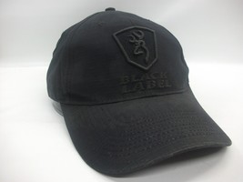Browning Black Label Hat Black Hook Loop Baseball Cap - £15.92 GBP