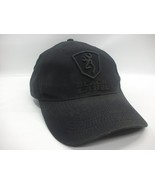 Browning Black Label Hat Black Hook Loop Baseball Cap - £15.97 GBP