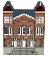 1995 The Cat&#39;s Meow Wooden St. Michael&#39;s Catholic Church Built 1857 Gale... - $14.18 CAD