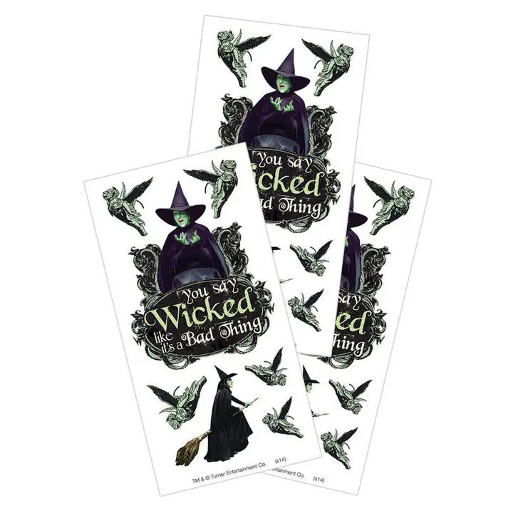 Wicked Witch of the West Wizard of Oz Stickers - Set of 3 - $2.79