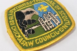 Vtg 1970&#39;s Trail of Scouting Chickasaw Council Boy Scouts of America BSA Patch - £9.19 GBP