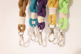 Vibrant Handmade Cotton Rope Dog Leash - £26.69 GBP