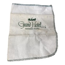 Vtg Grand Hotel Mackinac Island Michigan Shoe Polish Hand Cloth Vintage Souvenir - £9.57 GBP