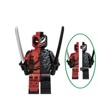 Venompool Deadpool Lego Compatible Minifigure Bricks Toys - £2.66 GBP