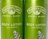 2X Nature&#39;s Gate Lemongrass &amp; Clary Sage Body Lotion 12oz Each - $62.95