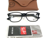 Ray-Ban Eyeglasses Frames RB5375 2034 Black Clear Square Full Rim 53-18-145 - $74.24
