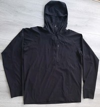 Outdoor Research Men&#39;s Black Whirlwind Hoody Ultralight Pullover Jacket ... - $42.58