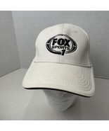 Otto Fox Sports Hat Baseball Cap White Adjustable Logo - $14.99