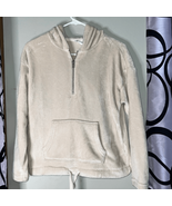 Knox Rose ultra plush cream hoodie, size small - £10.87 GBP