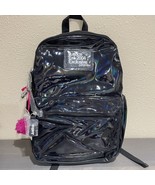 Justice Colorful Backpack School Bag Black side &amp; front pockets key hold... - $14.89