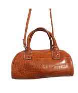 Tommy Hilfiger Faux Crocodile Embossed Style Mini Bag Double Handle Strap Purse - $24.75