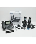 Panasonic KX-TGF882B 2-in-1 Corded / Cordless Phone - Black - $36.99