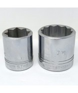 Vintage Williams 1&quot; (ST-832) &amp; 1-1/2 (ST-1248) 1/2&quot; Drive Made in USA So... - $19.95