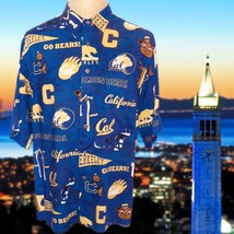 Reyn Spooner Limited Edition UC Berkeley Cal Bears Oski Hawaiian Aloha Shirt XL - £95.91 GBP