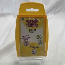 Winning Moves Top Trumps Roald Dahl Card Game Yellow BFG  - £11.84 GBP