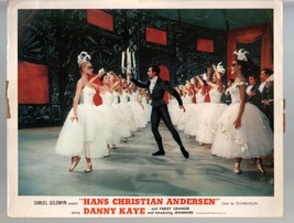 Hans Christian Andersen- Danny Kaye-Zizi Jeanmaire-11x14-Color-Lobby Card - £28.42 GBP