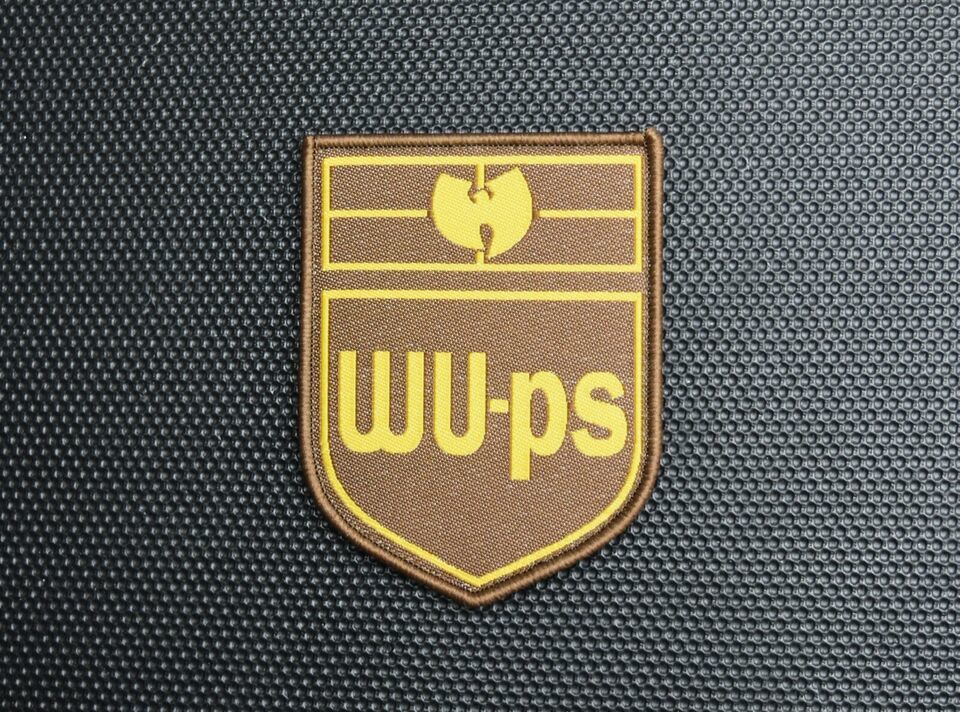Wu-PS Woven Patch RZA Wu-Tang Clan Dead Don&#39;t Die Zombies Bill Murray Ir... - $8.75