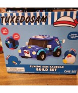 NEW Hello Kitty Tuxedo Sam building block set 125 pieces Racecar &amp; Figure - $14.65