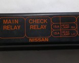 NISSAN PATHFINDER FUSE RELAY COVER LID  B2 - $24.00