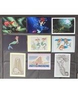 9 The Little Mermaid Postcards Disney Princess Postcard Collection - £14.76 GBP