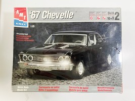 Amt ERTL 1/25 Chevrolet 67 Chevelle  Metal Body Plastic Model Muscle Car - $98.99