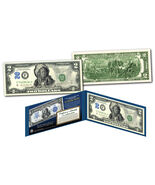 1899 Native American Indian Chief Bankote Designed on Genuine Modern $2 ... - €13,80 EUR