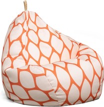 Big Joe Tuffet Weatherproof Bean Bag Chair, Paprika Bella, 2.5 Feet Teardrop - $104.95