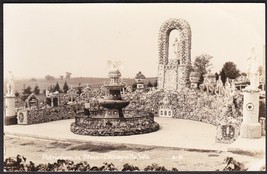 Dickeyville, Wisconsin RPPC - Patriotism in Stone at Grotto Real Photo Postcard - £9.67 GBP