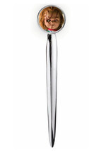 Childs Play Chucky Doll Letter Opener Metal Silver Tone Executive Knife - £11.23 GBP