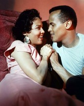 Carmen Jones 1954 Dorothy Dandridge Harry Belafonte romantic moment 8x10 photo - $10.99