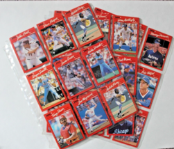 Lot of 27 DonRuss 1990 Baseball Trading Cards in protective sheets - £29.70 GBP