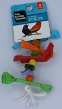Wrapped Bird Toy - Small Birds - Hanging Toy Colorful - $6.79