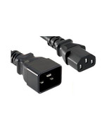 UNC Group PWCD-C13C20-15A-02F-BLK POWER CORD C13 TO C20, 15AMP BLACK, 2FT - $581.91 MXN