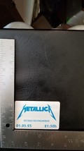 METALLICA  - VINTAGE MAY 01, 1993 SAN PAULO BRAZIL CONCERT DEBIT CARD - $15.00