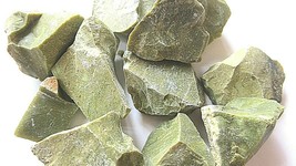 Three Green Opal Rough Stones Reiki Healing Crystals 35-40mm Heart Cisco... - $109.36 MXN
