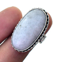Rainbow Moonstone Vintage Style Gemstone Ethnic Gifted Ring Jewelry 8.25&quot; SA 656 - $6.49
