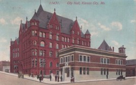 City Hall Kansas City Missouri MO 1913 Fairmont Postcard B19 - $2.99