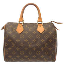 Louis Vuitton Monogram Speedy 25 Handbag Bag LV - £1,737.56 GBP