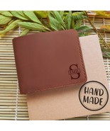 Personalized Customized Personalised Custom Engraved Leather Wallet for Men - £35.85 GBP