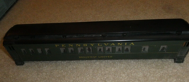 Williams O Scale Green Pennsylvania Broadway Passenger Car Body Shell 14&quot; L #2 - £19.65 GBP