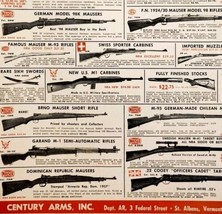 1968 Century Arms Gun Store St Albans Vermont Advertisement Hunting DWLL8 - $24.99