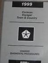 1999 Caravan Voyager Town &amp; Country Chassis DIAGNOSTICS Procedures Shop Manual - £23.79 GBP